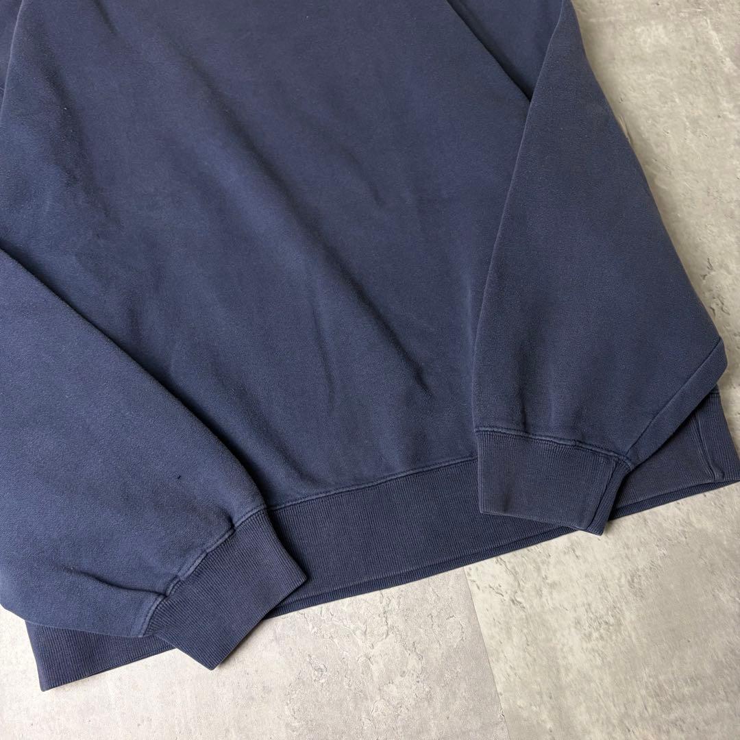 90s USA製 OLD GAP 無地 ブランク スウェット XL ネイビー 紺
