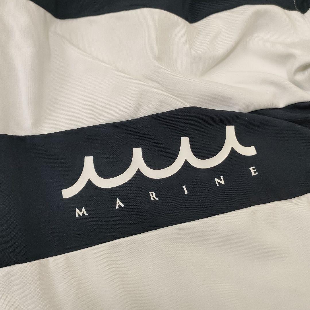 ムータマリン　ゴルフ　ラッシュガード　ロングパンツ　ボーダー　ストレッチ　L