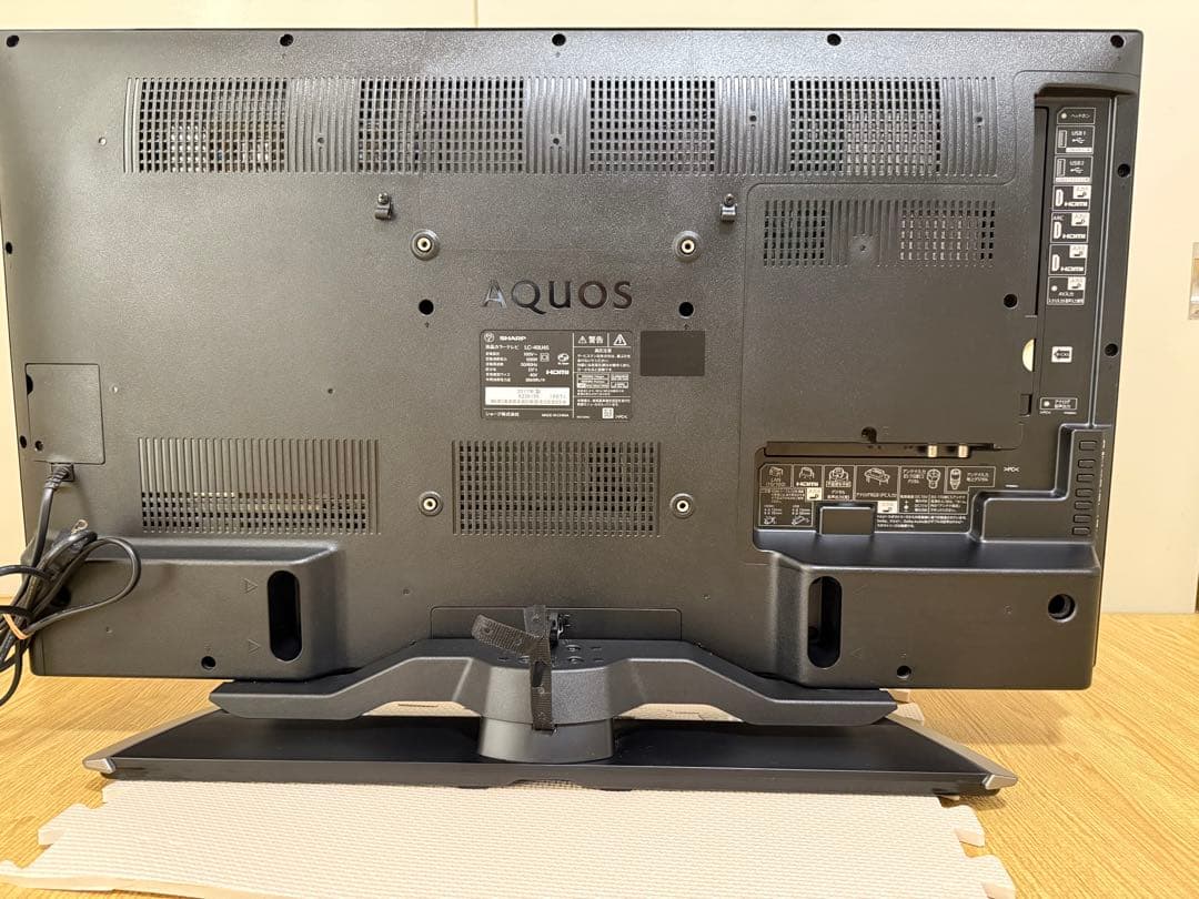 シャープLC-40U45 40型 2017年製⭕️上地、BS/CS、動画可テレビ