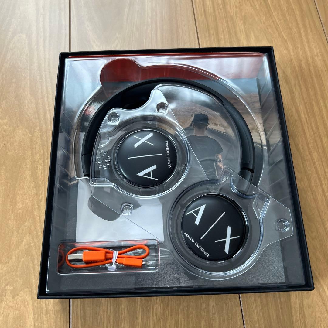 《非売品》未使用品Armani Exchange*ワイヤレスヘッドフォン*