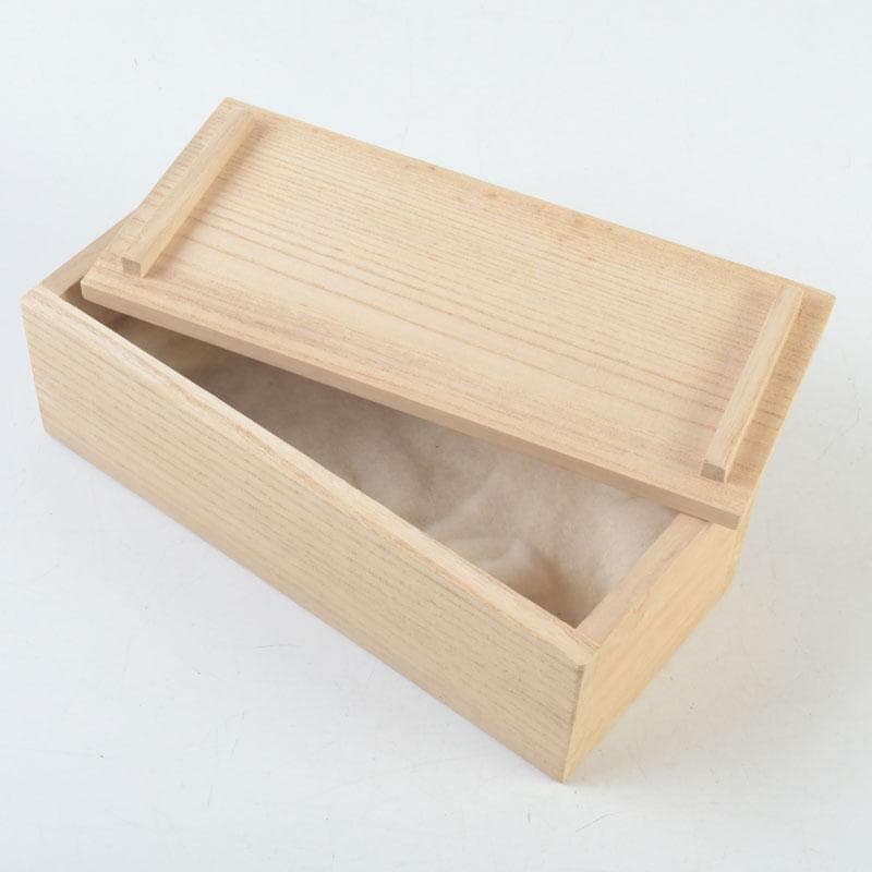 茶道具　萩焼　宗栄造　琵琶香合　共箱　V　9337