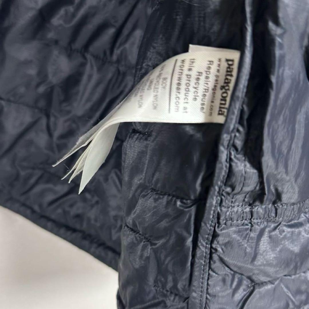 パタゴニア マイクロパフジャケット 黒 軽量ダウンジャケット