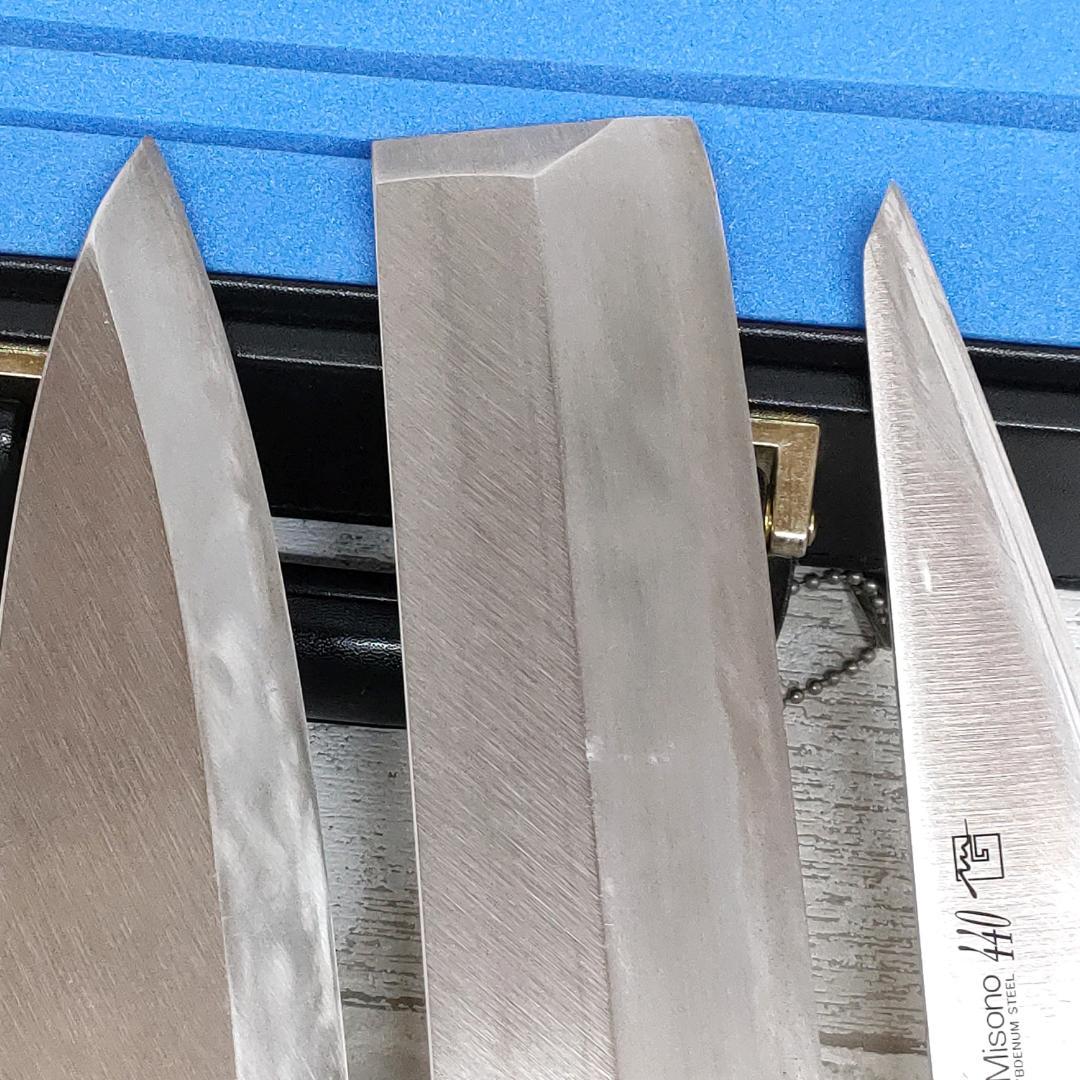 武蔵野調理 misono ミソノ 包丁 セット 牛刀 三徳 出刃 柳刃 ほか