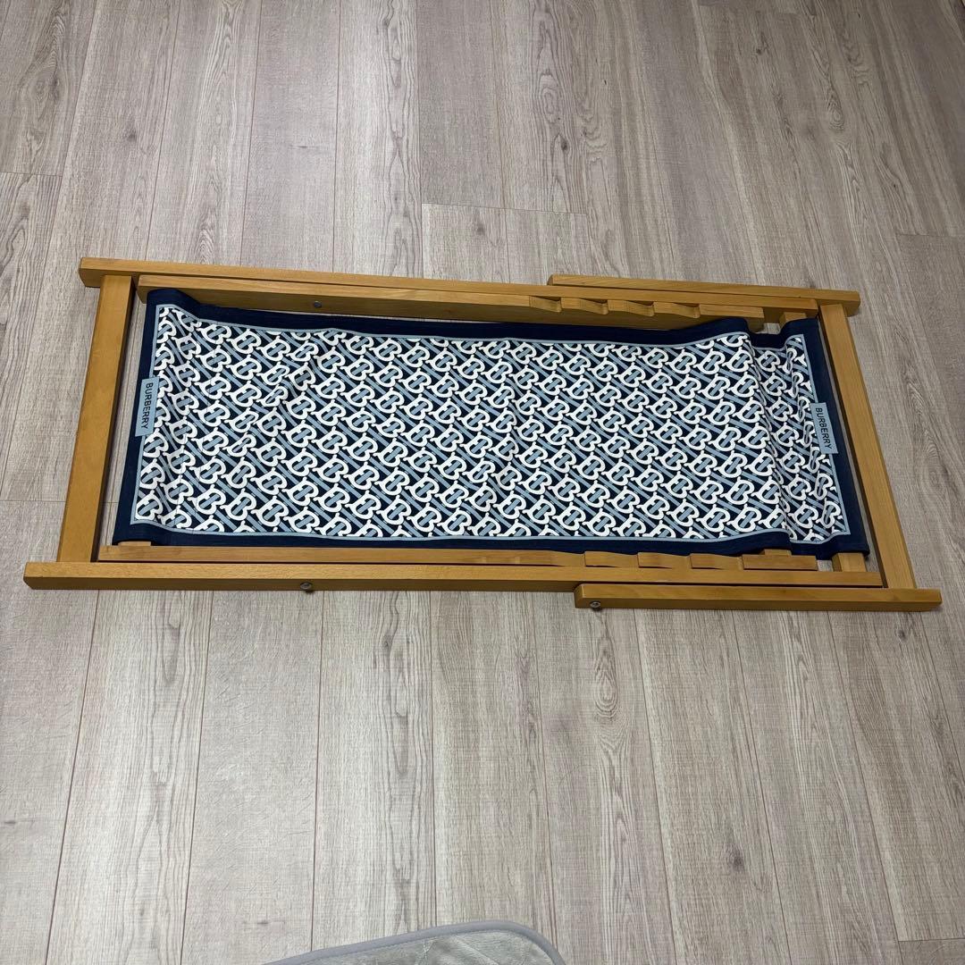 バーバリー BURBERRY リクライニングチェア ロッキングチェアー ウッド