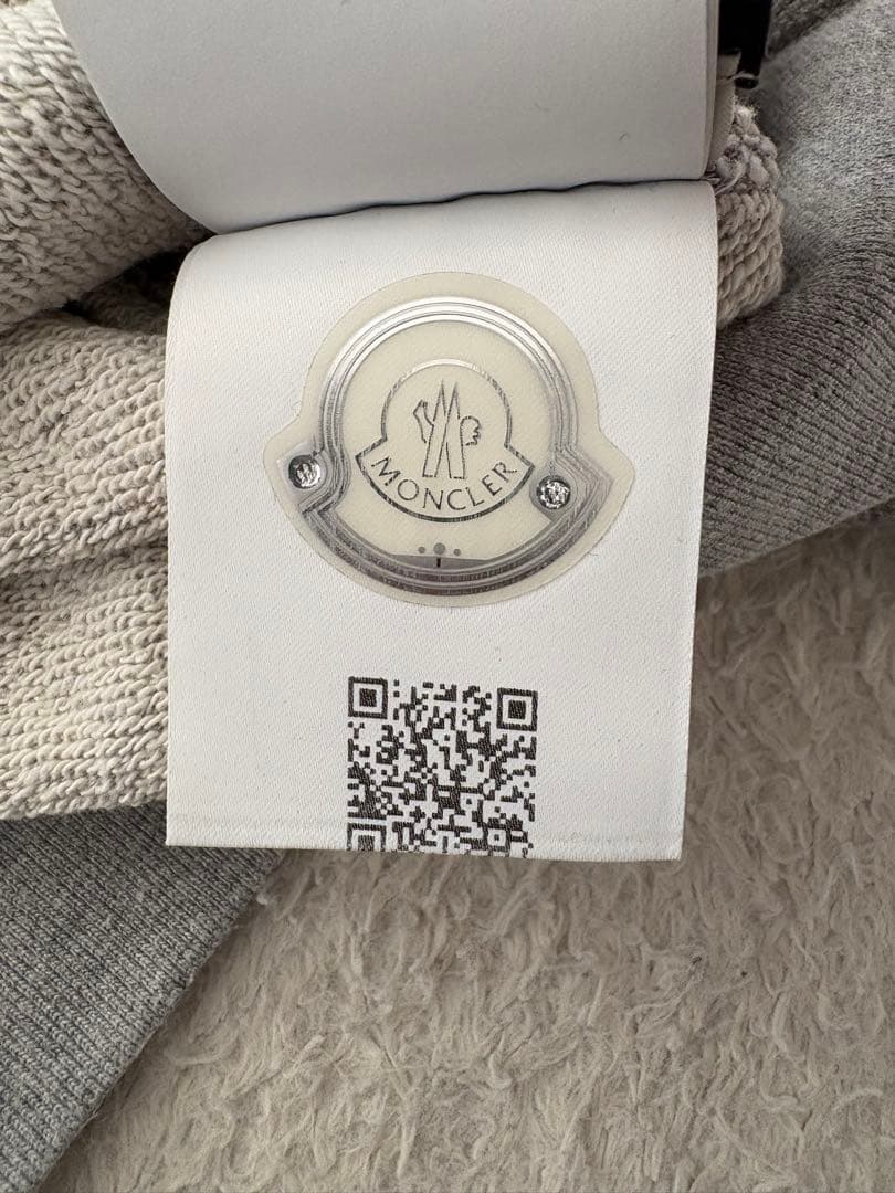 MONCLER グレー クルーネック スウェット M