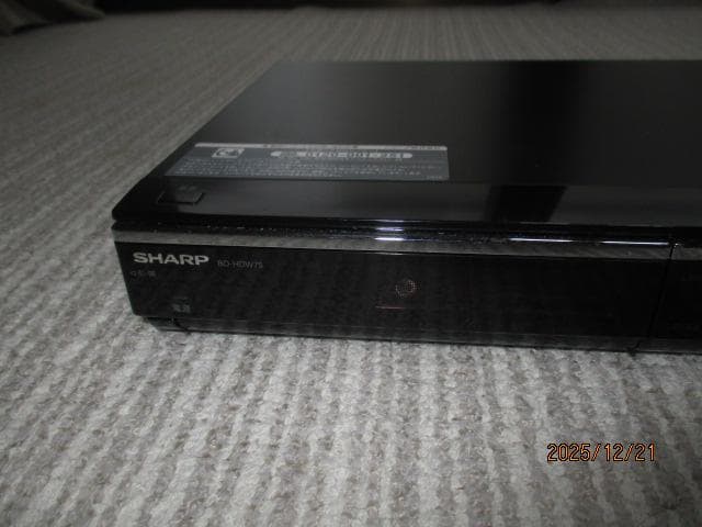 SHARP 3D ブルーレイレコーダーBD-HDW7５