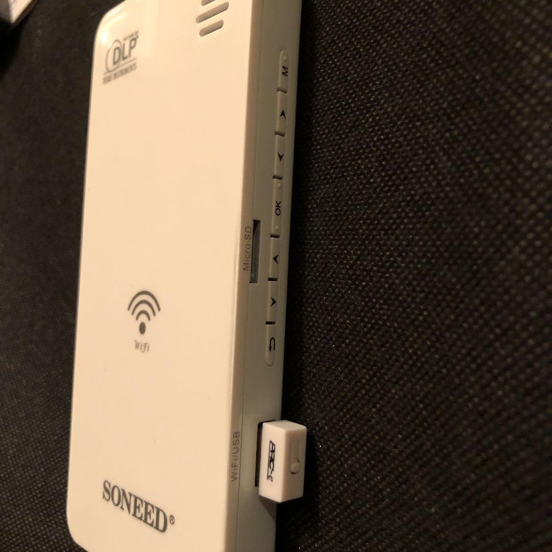 soneed sp w500 スマート ミニ プロジェクター