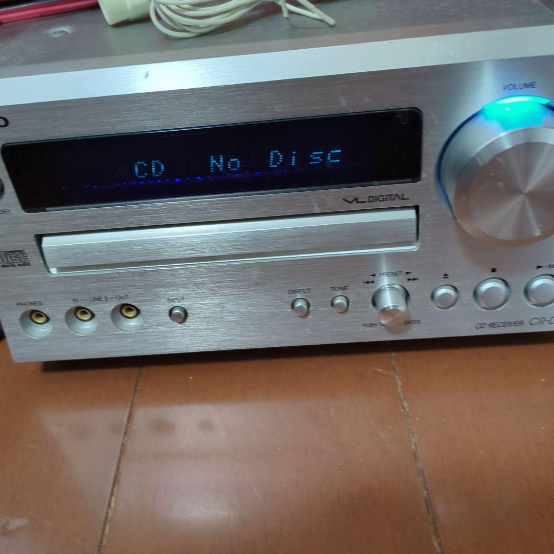 ONKYO CDプレーヤー ミニコンポ スピーカー2台付き