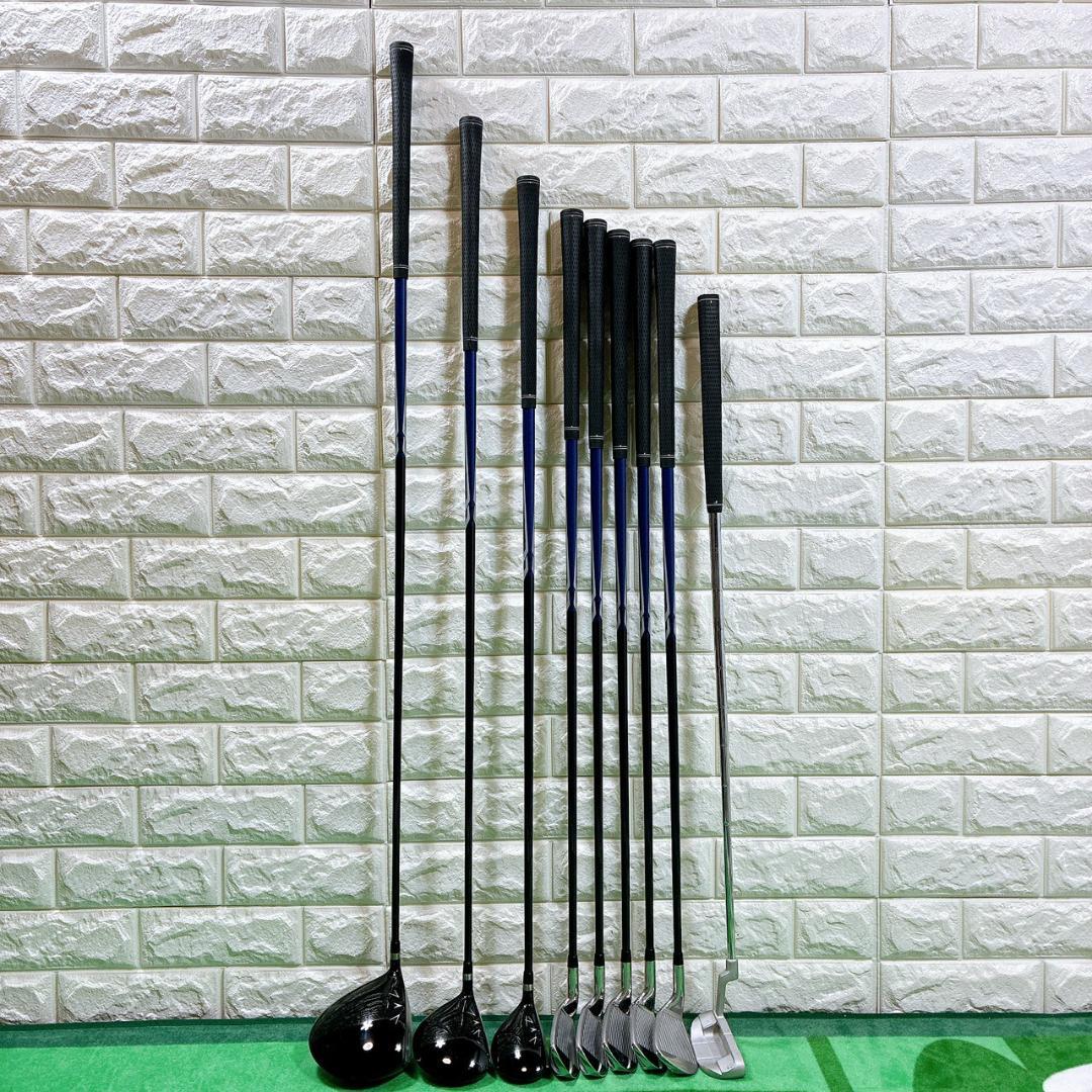 IGNIO IG-01メンズ ゴルフクラブセット9本 右利き ヘッドカバー付