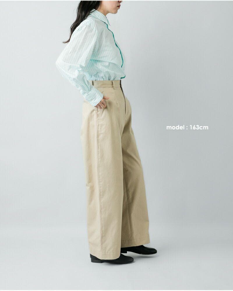 新品★ LOEFF ロエフ コットン チノパンツ　チノパン　ユナイテッドアローズ