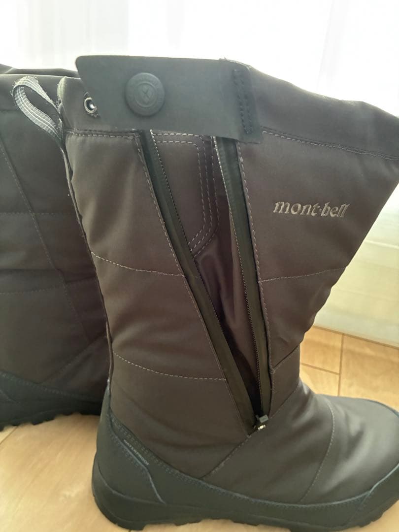 mont-bell ロングブーツ ダークグレー