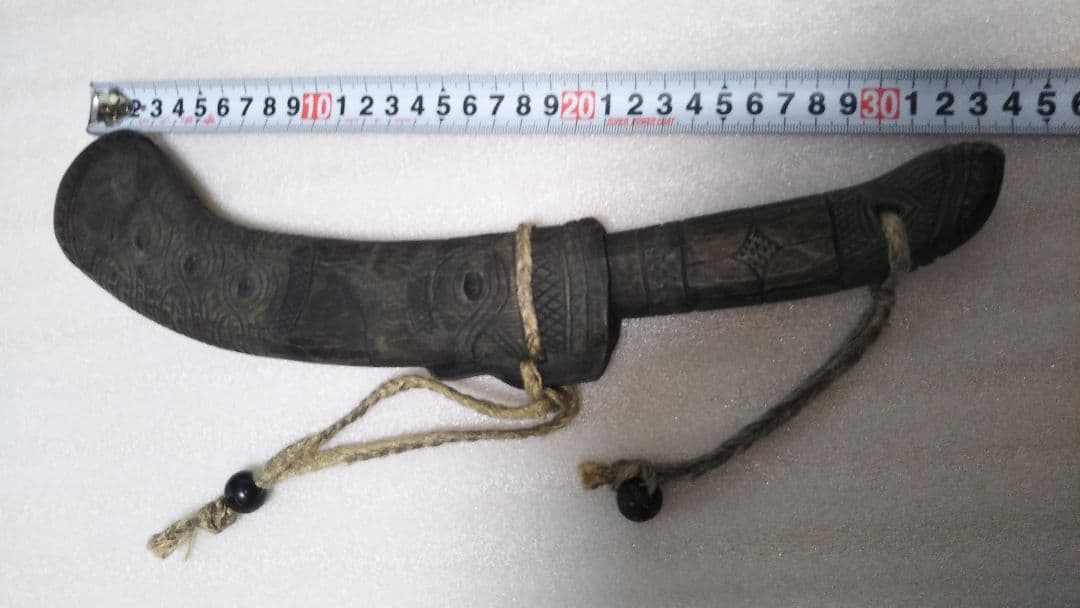 (値下げ)アイヌマキリ　くり抜き鞘　本場レア物