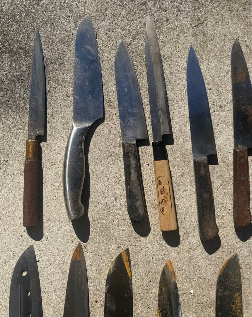 包丁色々70本まとめ売り