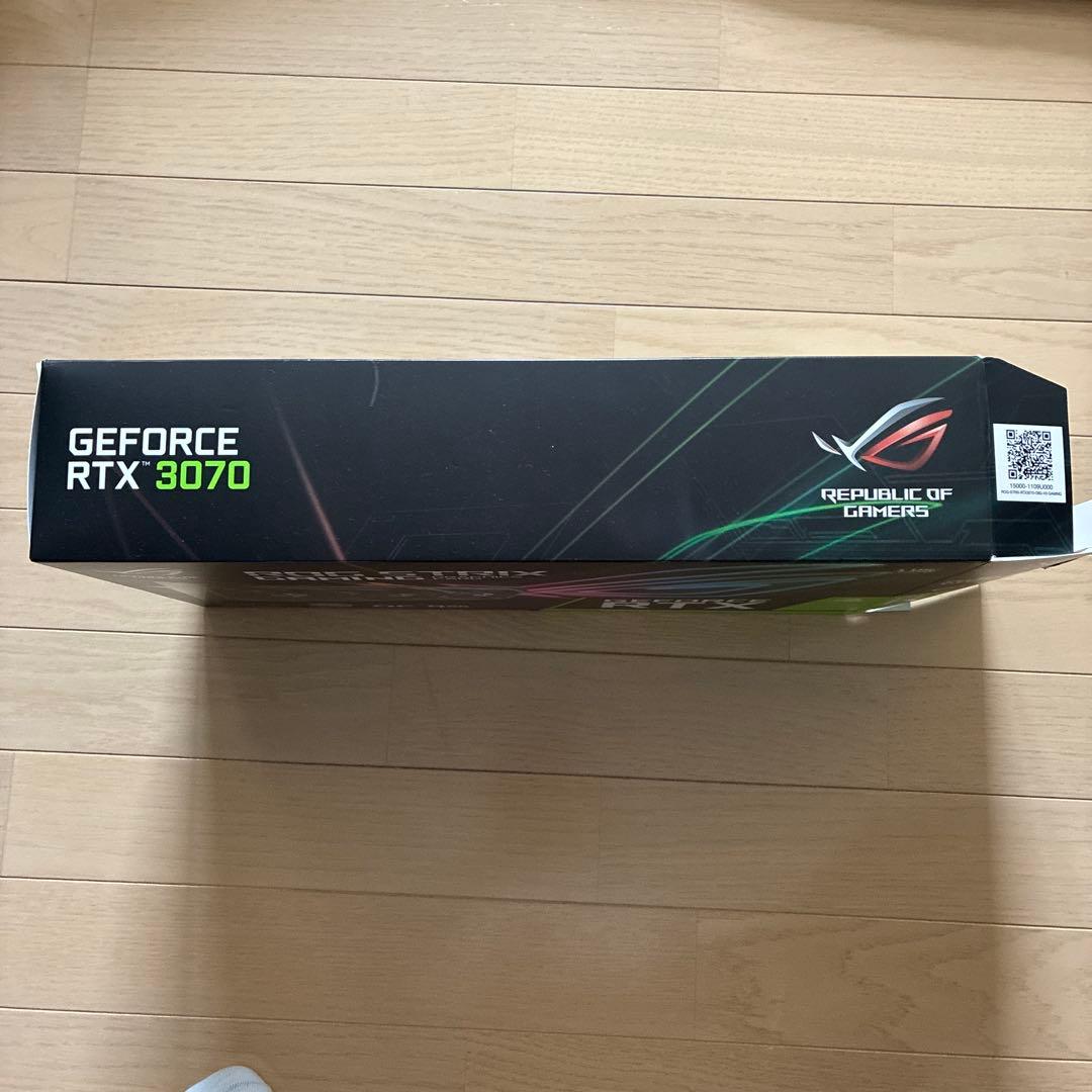 ASUS ROG RTX 3070 ヒートシンク　ファン　バックプレート　LED