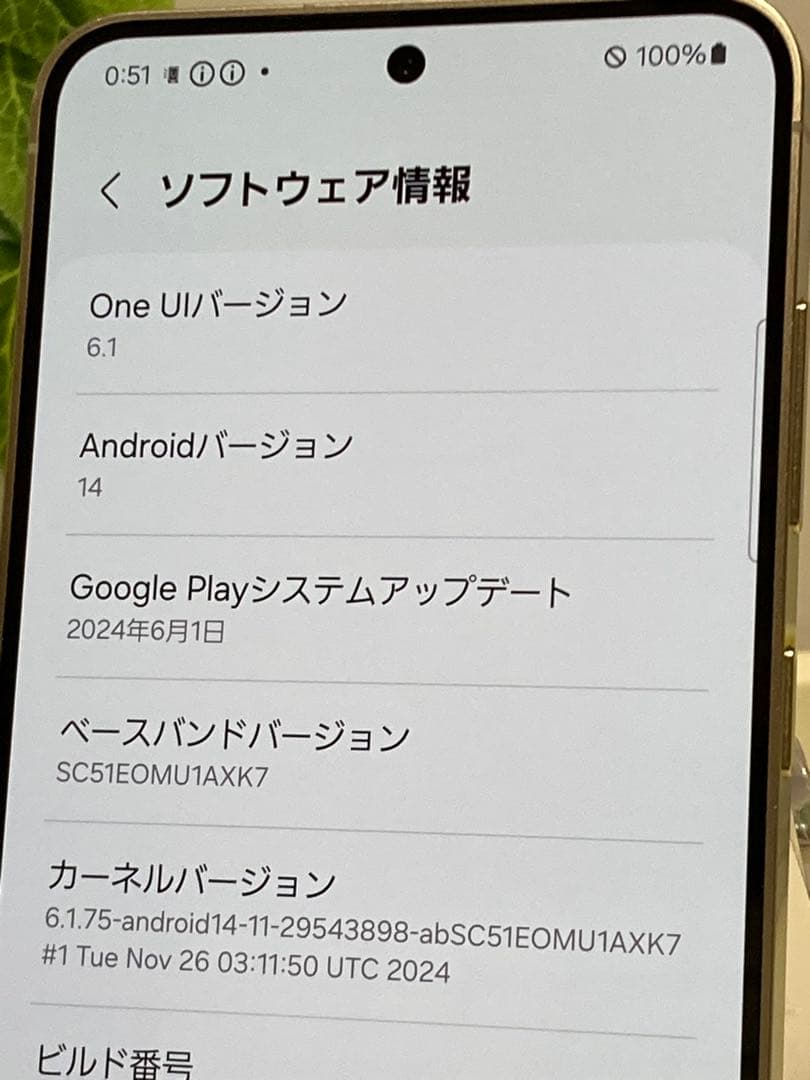 国内 SIMフリー GalaxyS24 256GB⭐️ SC-51E イエロー