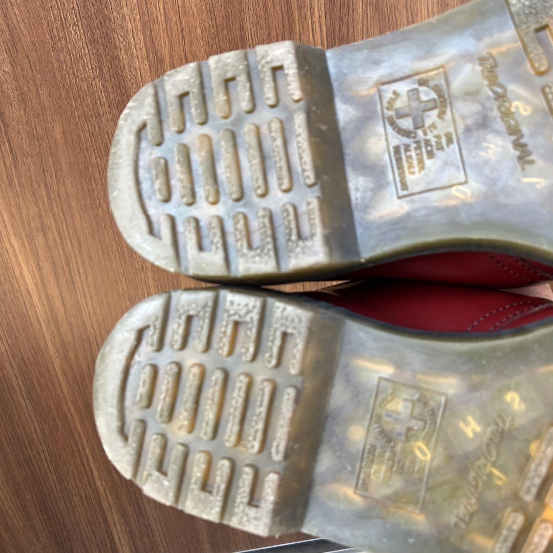 Dr. Martens バーガンディ UK7 レースアップ ドクターマーチン