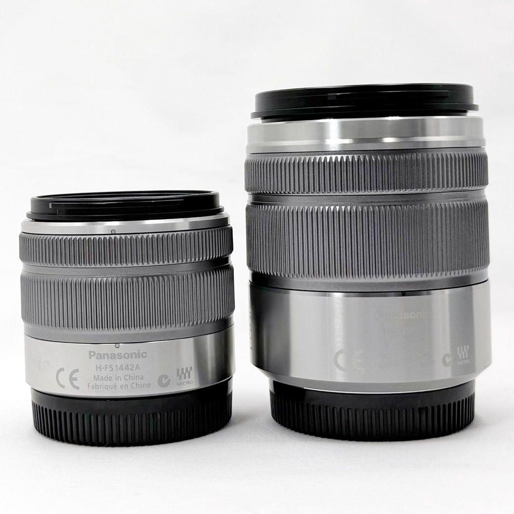 【美品】パナソニック DMC-GF6W ダブルズームキット ミラーレス カメラ