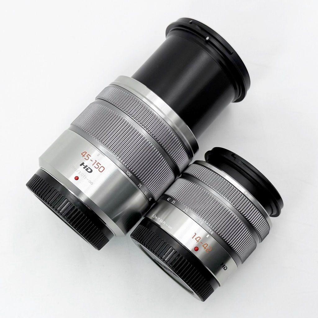 【美品】パナソニック DMC-GF6W ダブルズームキット ミラーレス カメラ