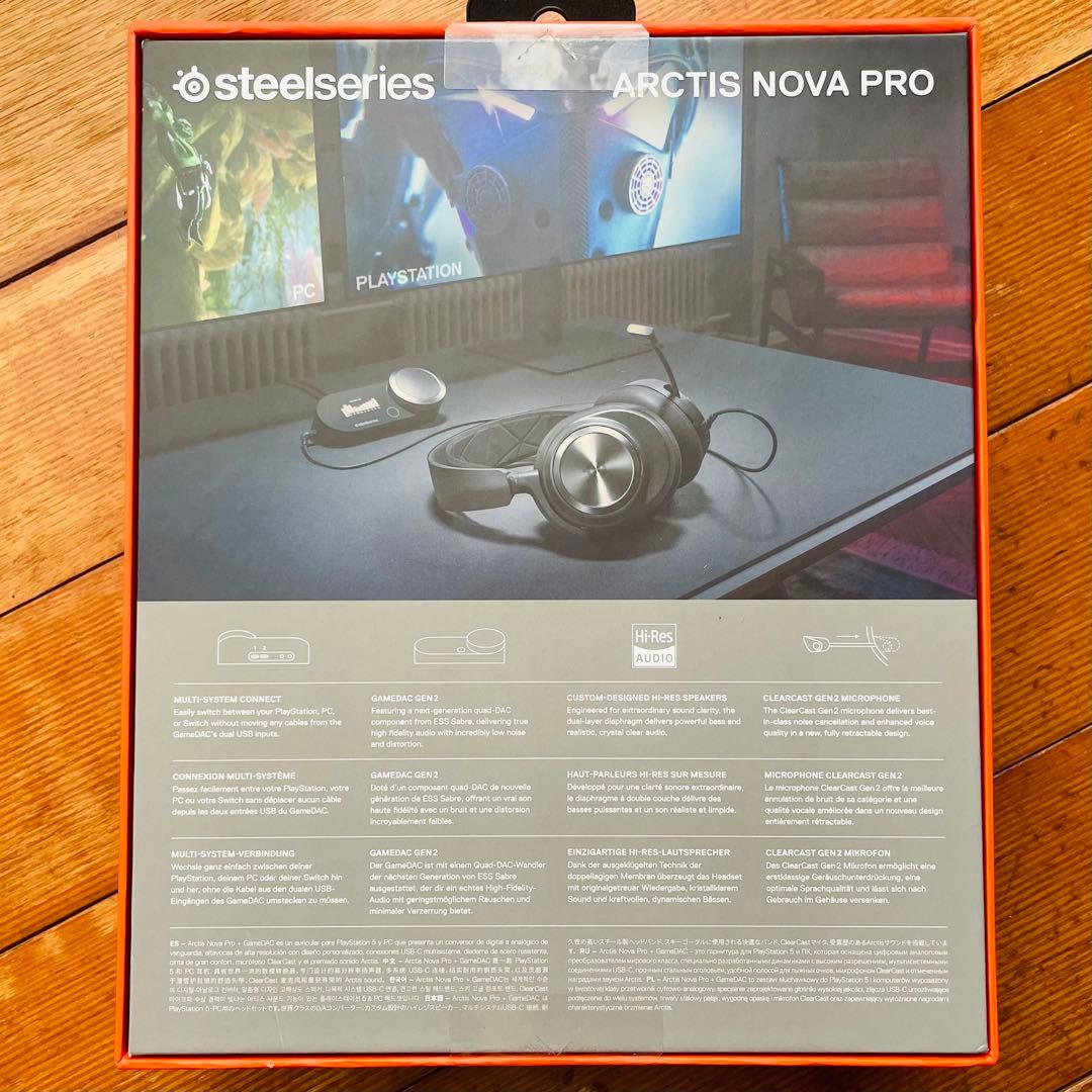 【新品】 SteelSeries Arctis Nova Pro 61527