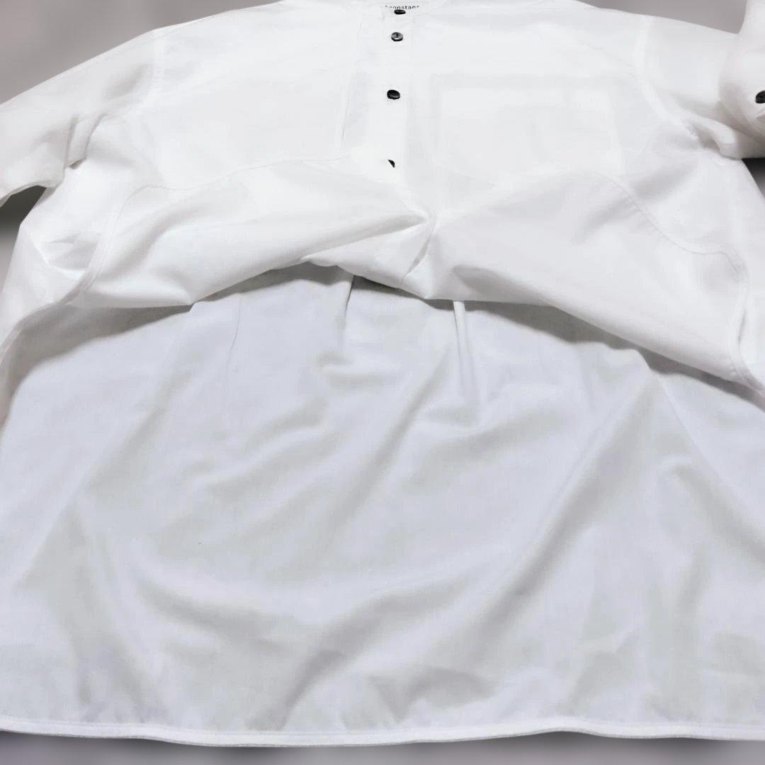 美品 nagonstans 23SS T/Cブロード All-round シャツ