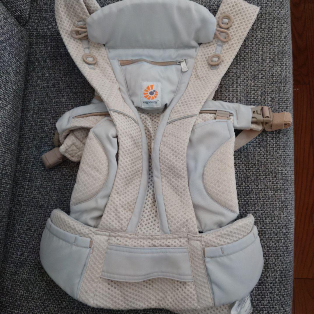 数回使用のみ エルゴベビー オムニブリーズ サンドベージュ