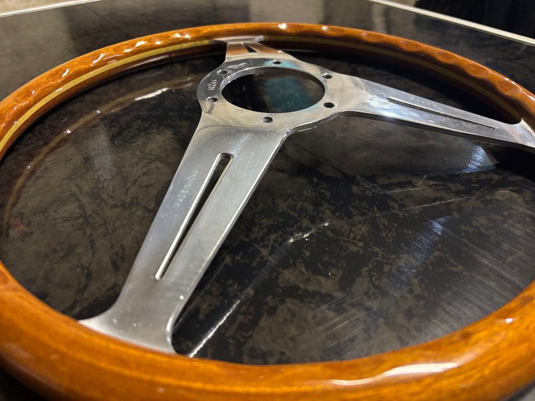 ナルディ NARDI ステアリング クラシック ウッド ホーンボタン付