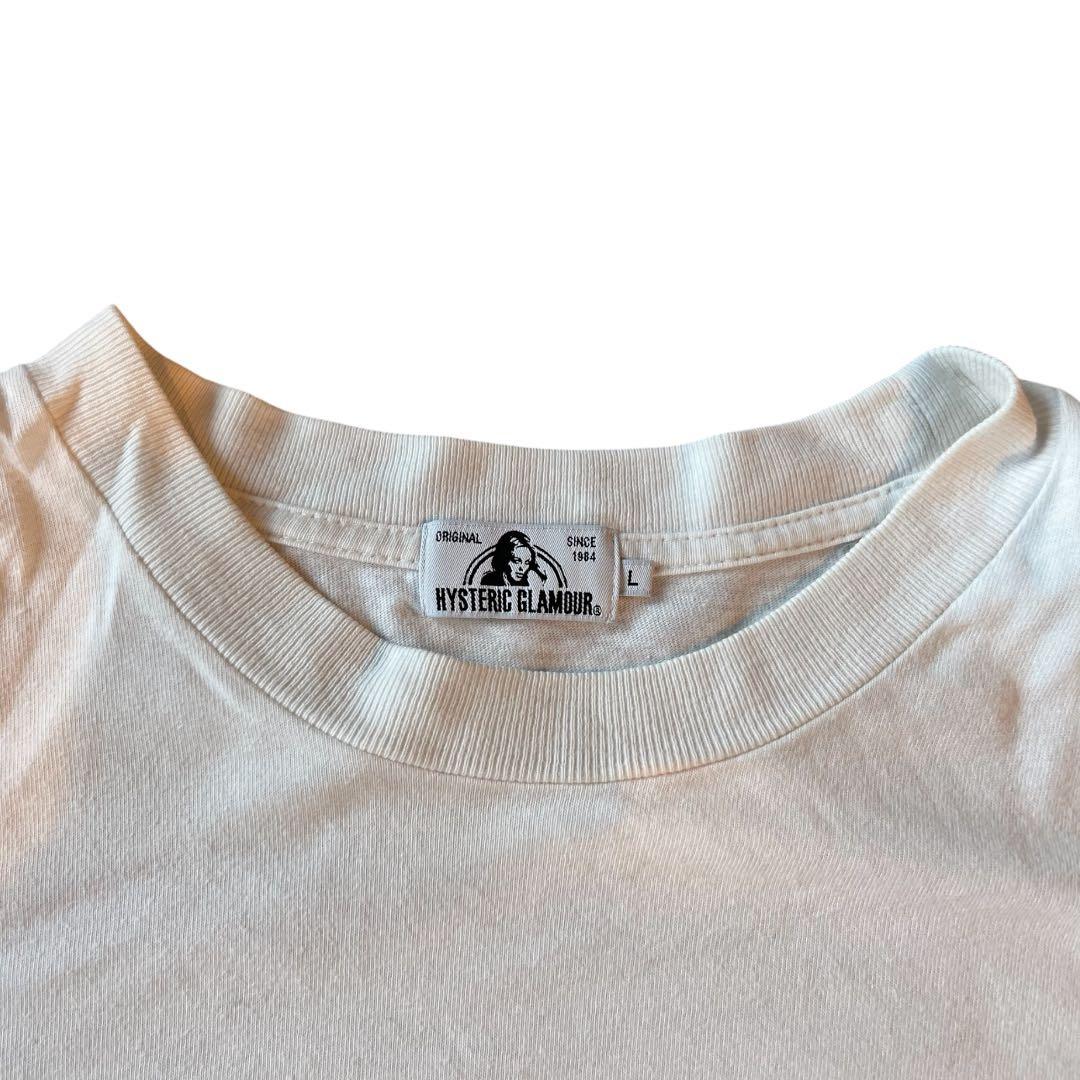ヒステリックグラマーHYSTERICGLAMOURロンT L フットボールシャツ