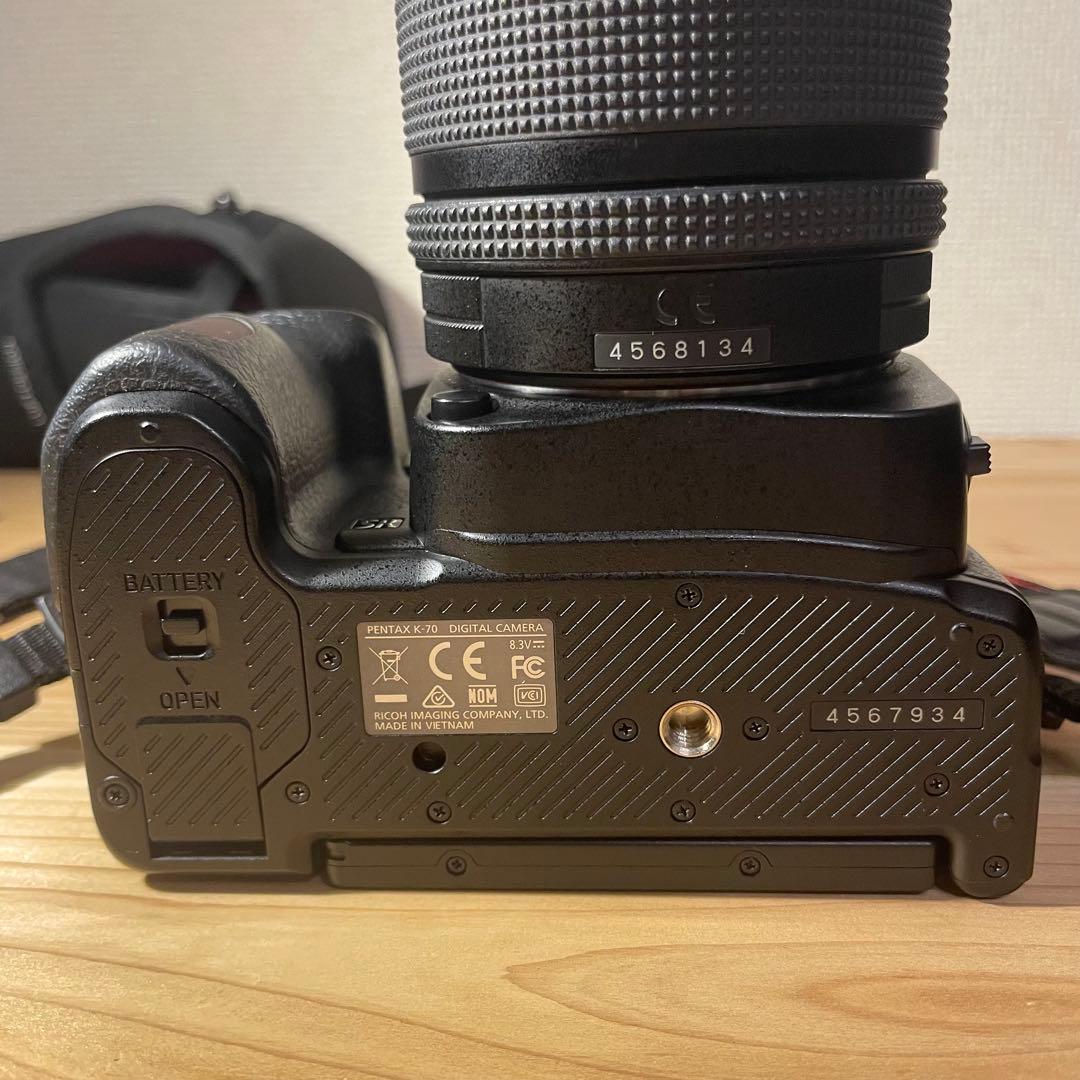 PENTAX k-70 18-135WRレンズキット