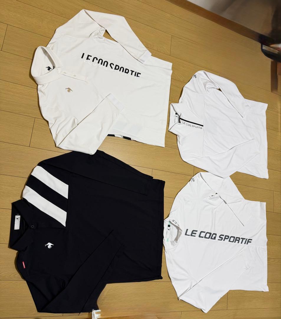 【LL】ルコックRIJOUME 極上4点SET モックネック＆ポロ コレクション