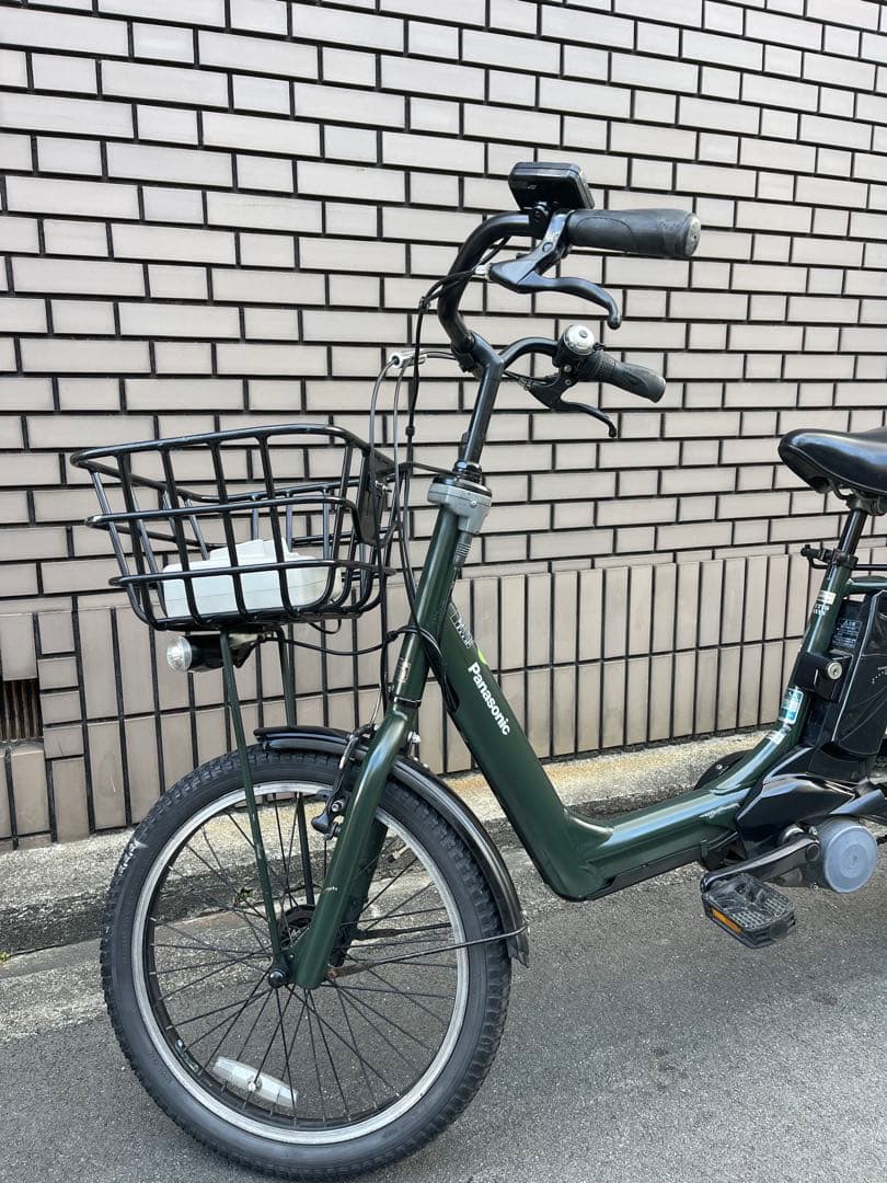 13.2ah5点灯パナソニック子供乗せ電動アシスト自転車20インチ
