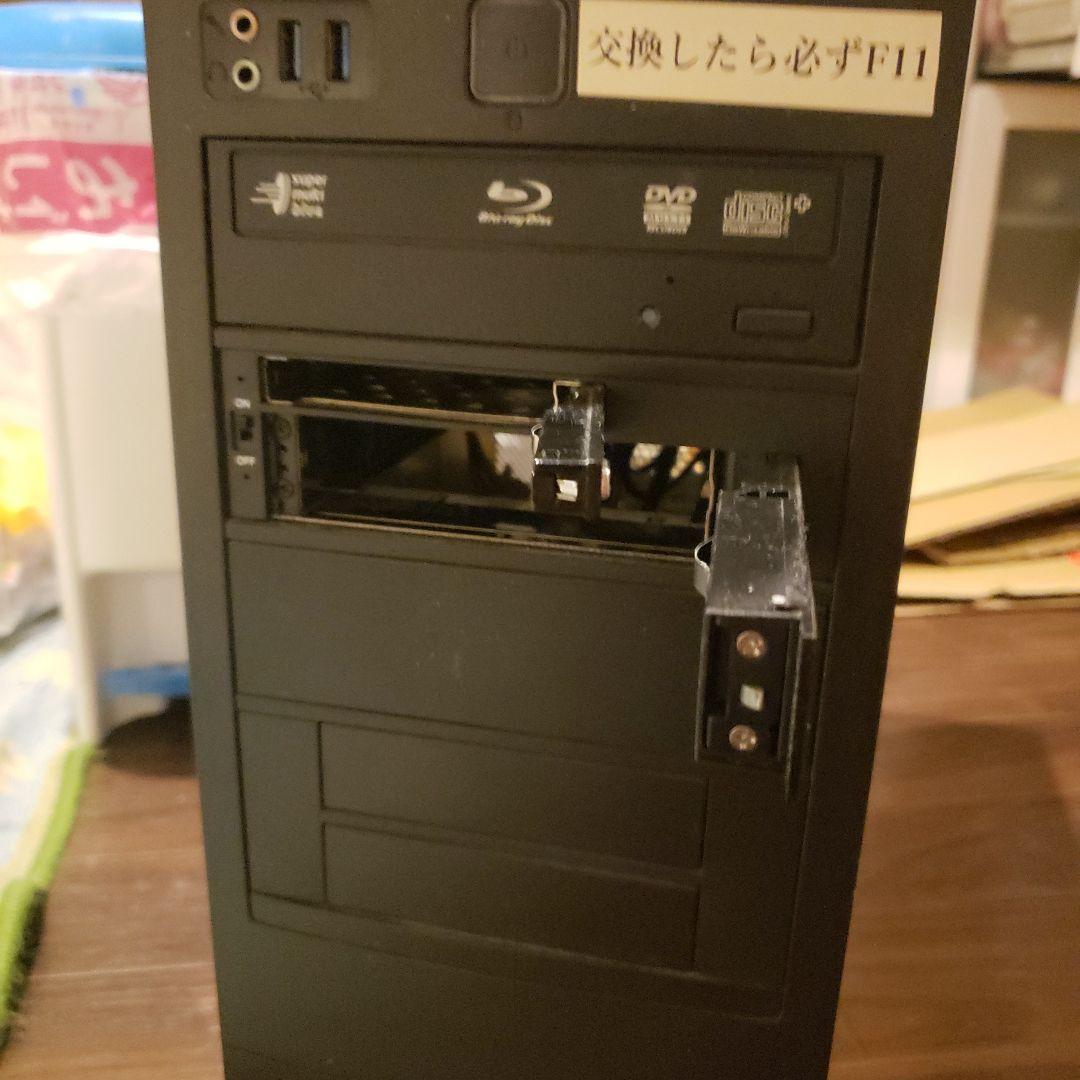 し*ん様 BD付Win11PC　i7-6700 16G 256G　リムーバブルケ
