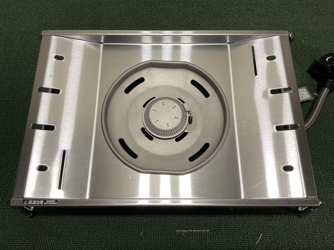 新品 スリムテーブル IGT規格 ケース付 ＆ スノーピーク フラットバーナー