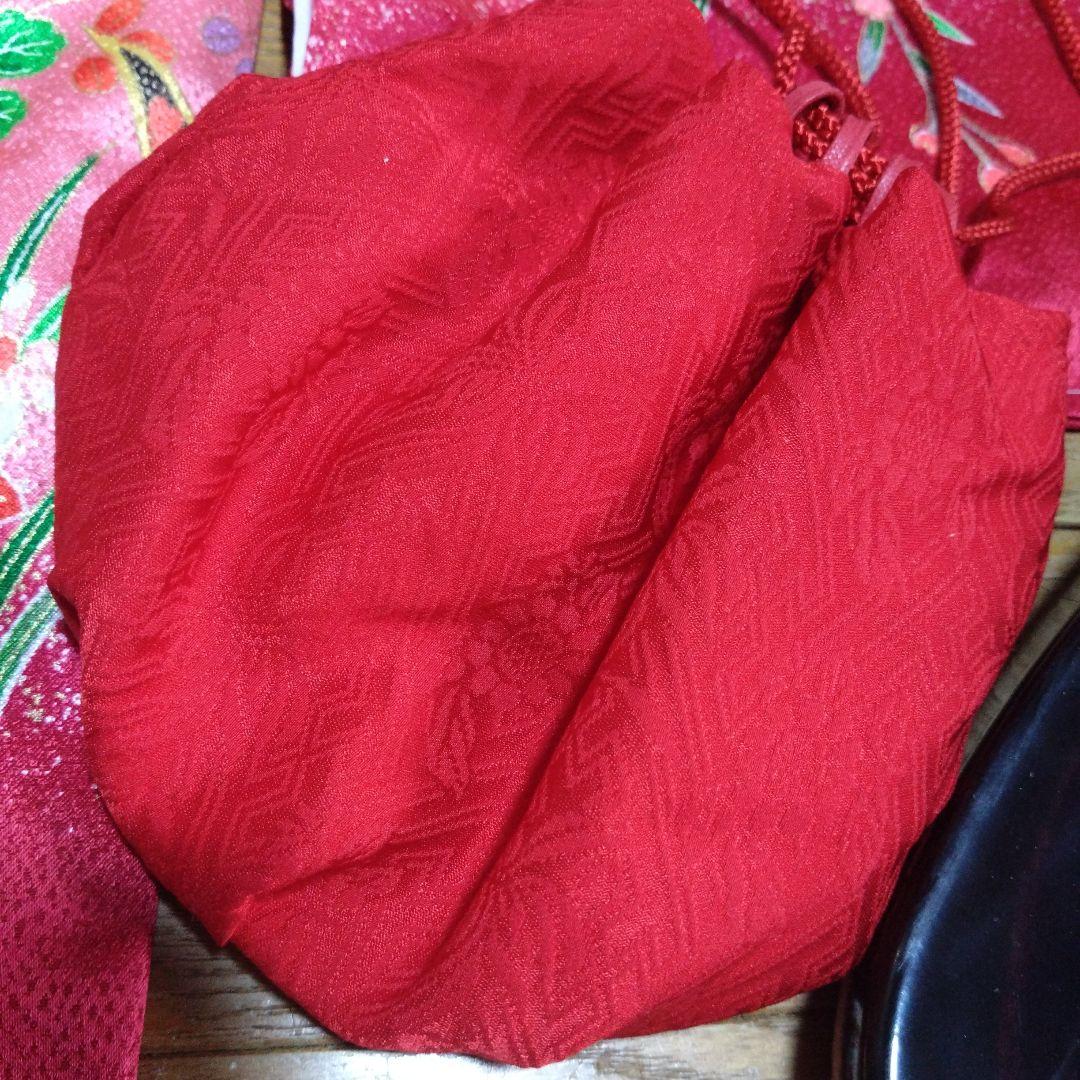 美品★美しいグラデーションの被布と着物と小物★七五三