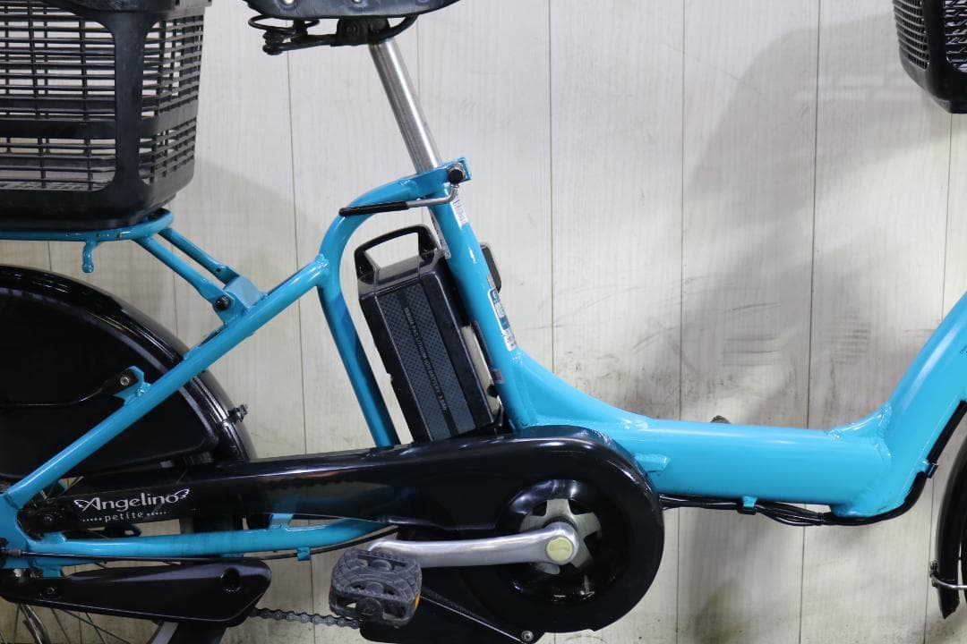 ブリヂストンアンジェリーノプティットe A20L26 8.7AH 3段 青色