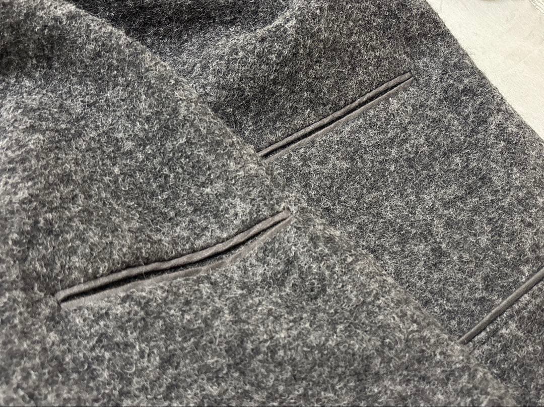 ●美品✨Hella ヘラ アームパッチショートコート　ウール　伊藤颯希さん