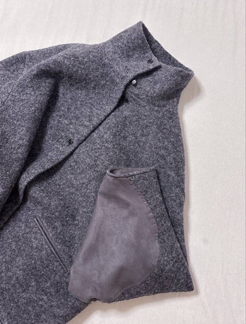 ●美品✨Hella ヘラ アームパッチショートコート　ウール　伊藤颯希さん