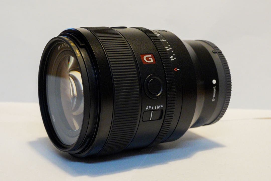 SONY 50mm F1.4 GM SEL50F14GM 【保護フィルター付】