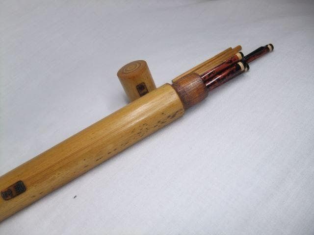 和竿　タナゴ竿　矢竹古竹　95