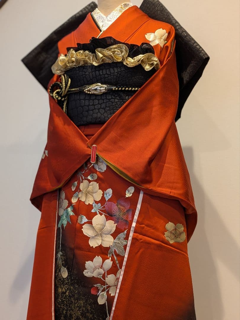 ⭐︎様 振袖フルセット 身丈162裄66.5 豪華振袖 金銀彩 赤 逸品 成人式