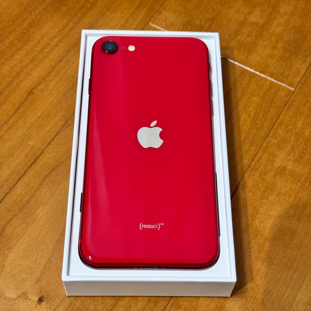 Apple iPhone SE (第2世代) 64GB 赤 バッテリー76%