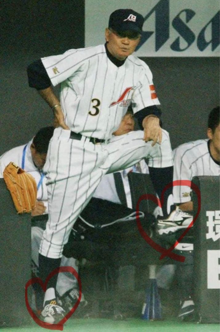 激レア！長嶋茂雄モデル　トレーニングシューズ　野球