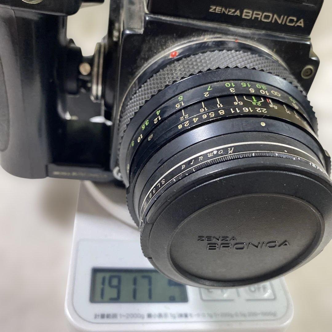 L-26 Zenza Bronica ETR-C ジャンク　中判フィルムカメラ