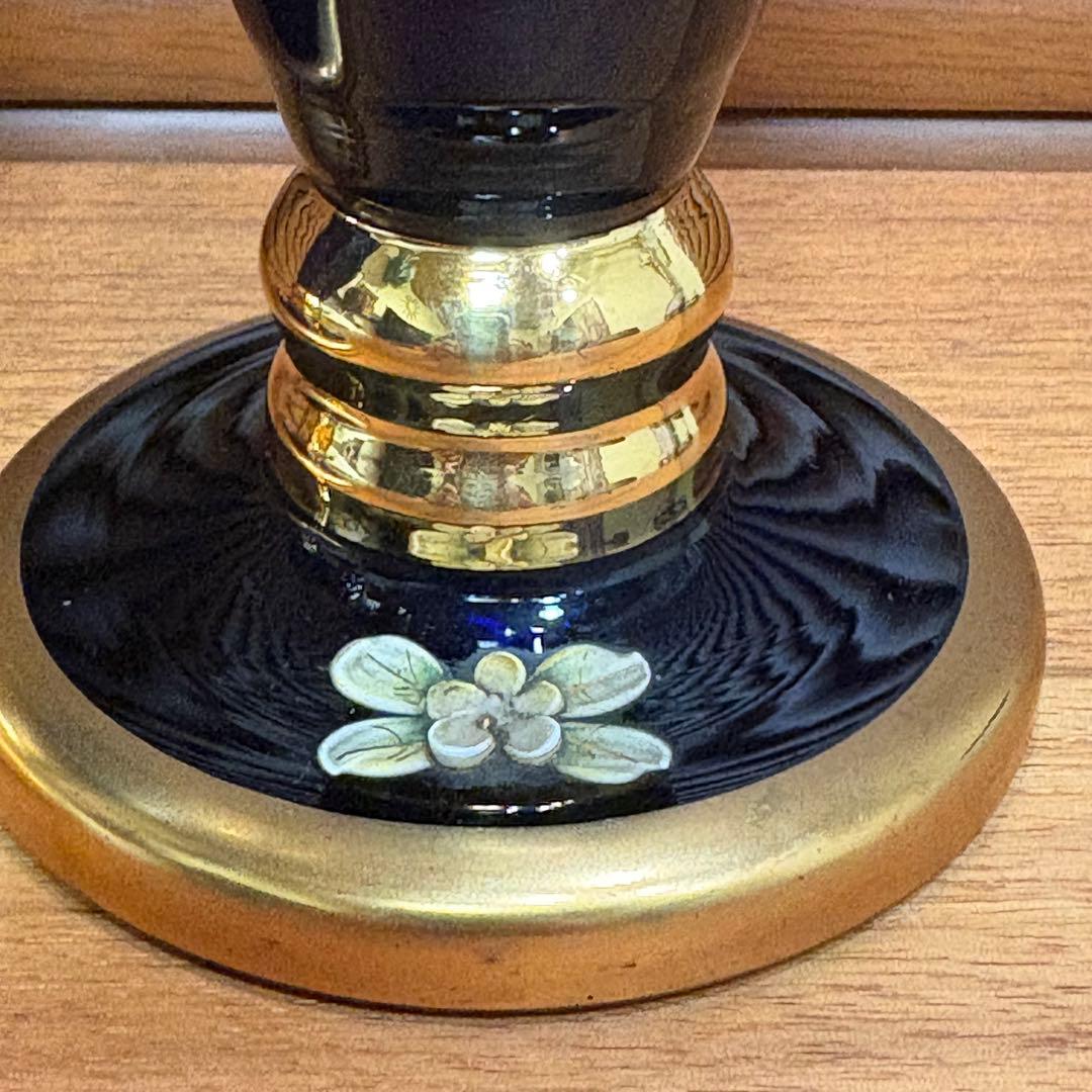 アンティーク洋硝子ガラス製　花入　花器　花瓶