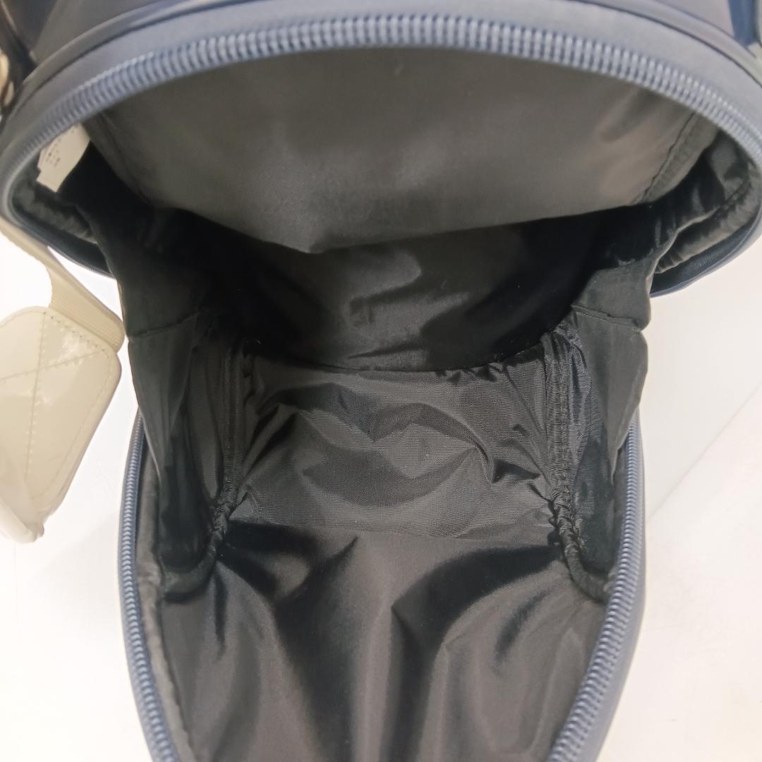 8ｍ3333h1z パーリーゲイツ キャディーバック ネイビー golfbag