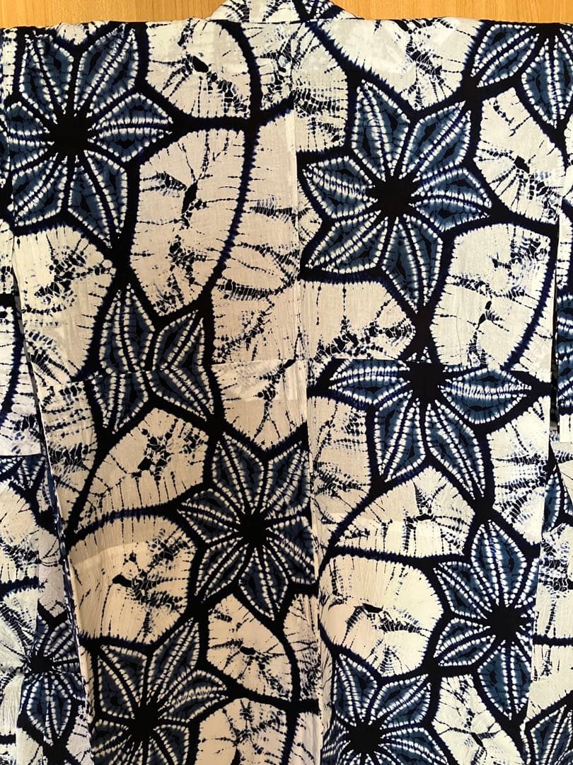 専用！逸品【超美品】有松絞り浴衣♪伝統工芸品！全行程国内品