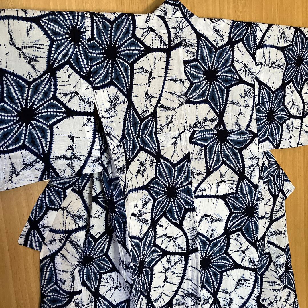 専用！逸品【超美品】有松絞り浴衣♪伝統工芸品！全行程国内品