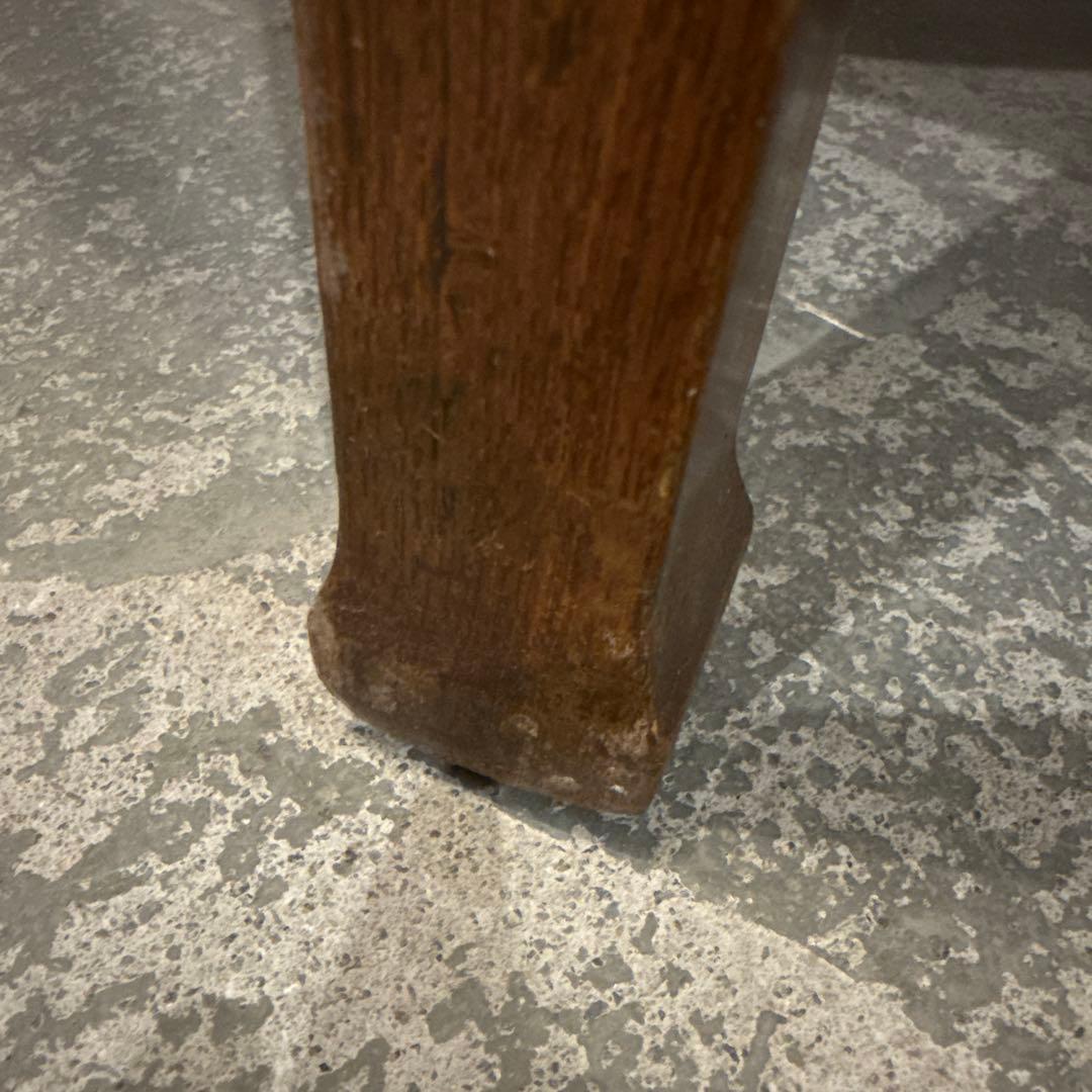 年末年始saleヴィンテージ　木製サイドテーブル　2段