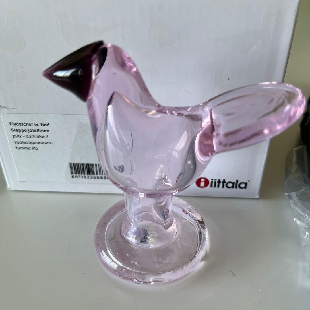  シエッポ脚付　ピンク×ダークライラック