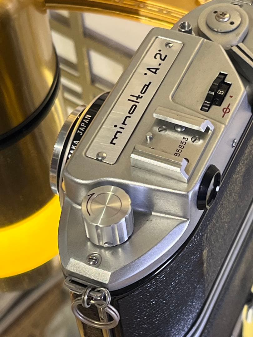 Minolta 'A'-2 レンズ：ROKKOR 45mm f3.5