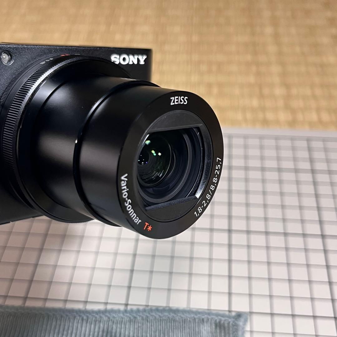 説明書変色のため値引き（超美品）64G sdカード付SONY RX100 III